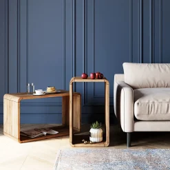 KARE Design Etagères Cubes|Cubes Rectangulaires Authentico (Set De 2)