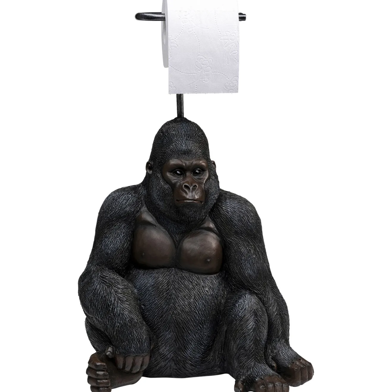 KARE Design Accessoires De Salle De Bains|Derouleur Papier Sitting Monkey Gorilla 51