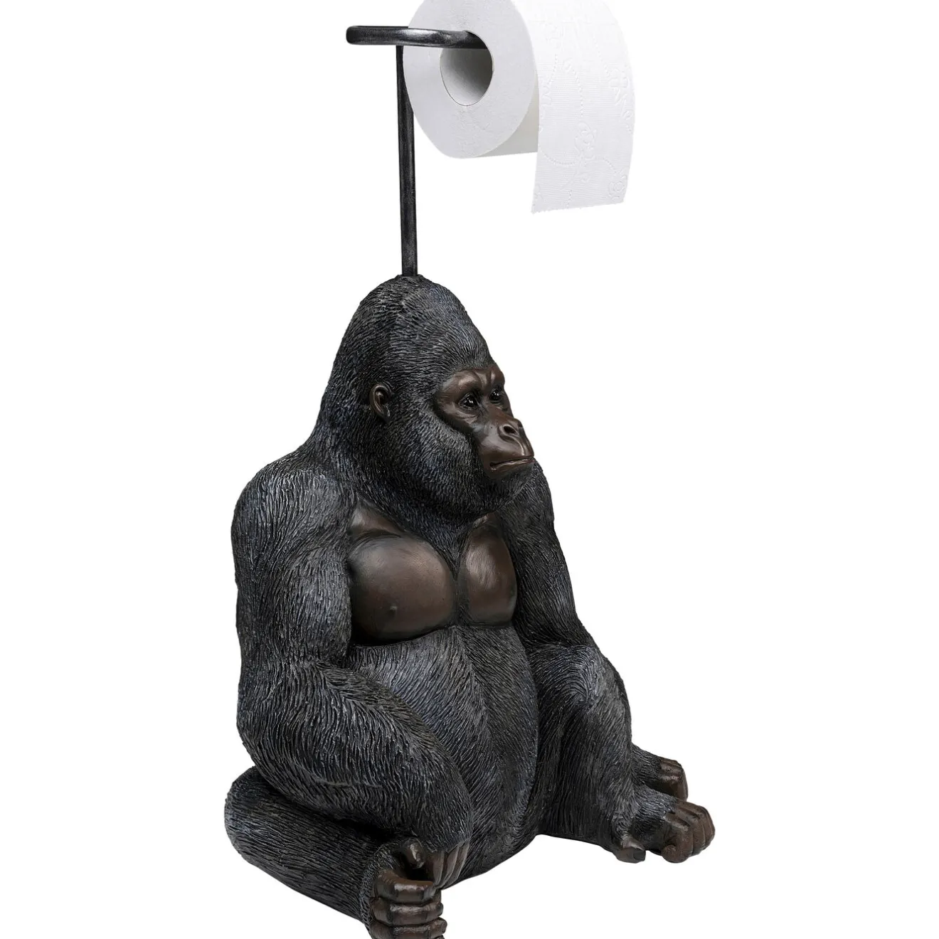 KARE Design Accessoires De Salle De Bains|Derouleur Papier Sitting Monkey Gorilla 51