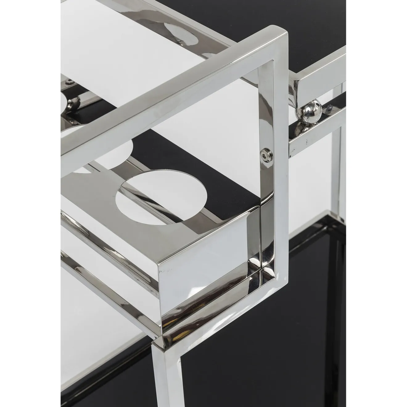 KARE Design Dessertes|Desserte Barfly Chrome