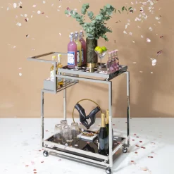 KARE Design Dessertes|Desserte Barfly Chrome