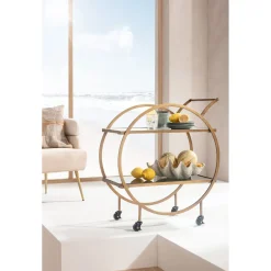 KARE Design Dessertes|Desserte Loft Laiton