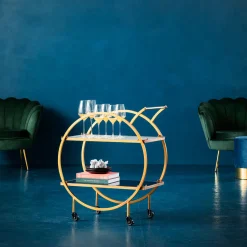 KARE Design Dessertes|Desserte Loft Laiton