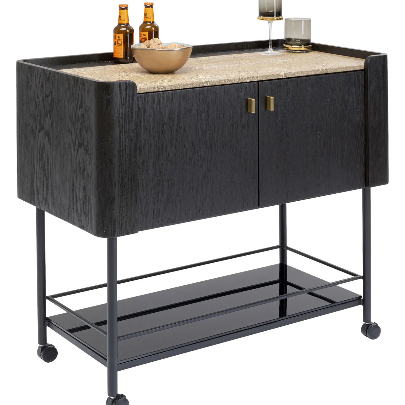 KARE Design Chariot De Bar|Desserte Milano 93X96