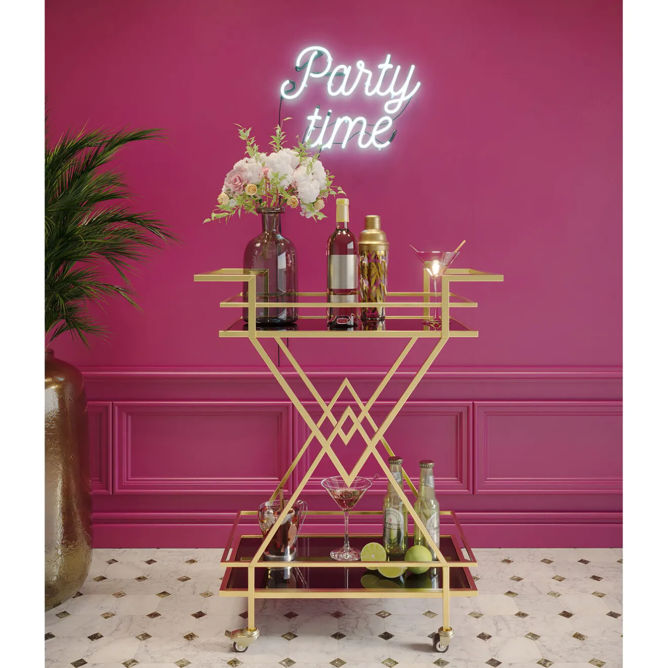 KARE Design Dessertes|Desserte Pyramids