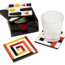 KARE Design Accessoires De Table|Dessous De Verre Artistic Multi (6/Set)