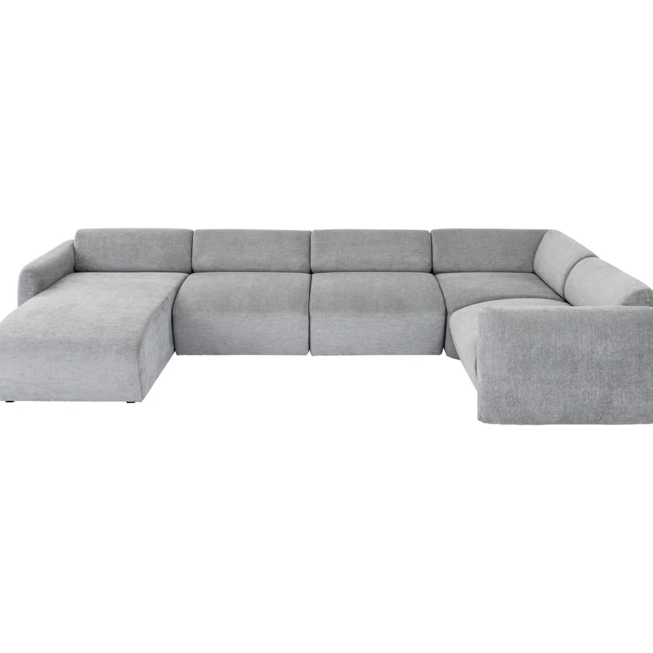KARE Design Canapés D'Angle|Ensemble De Canapés 1 Lucca Gris Gauche 328Cm
