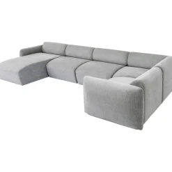 KARE Design Canapés D'Angle|Ensemble De Canapés 1 Lucca Gris Gauche 328Cm