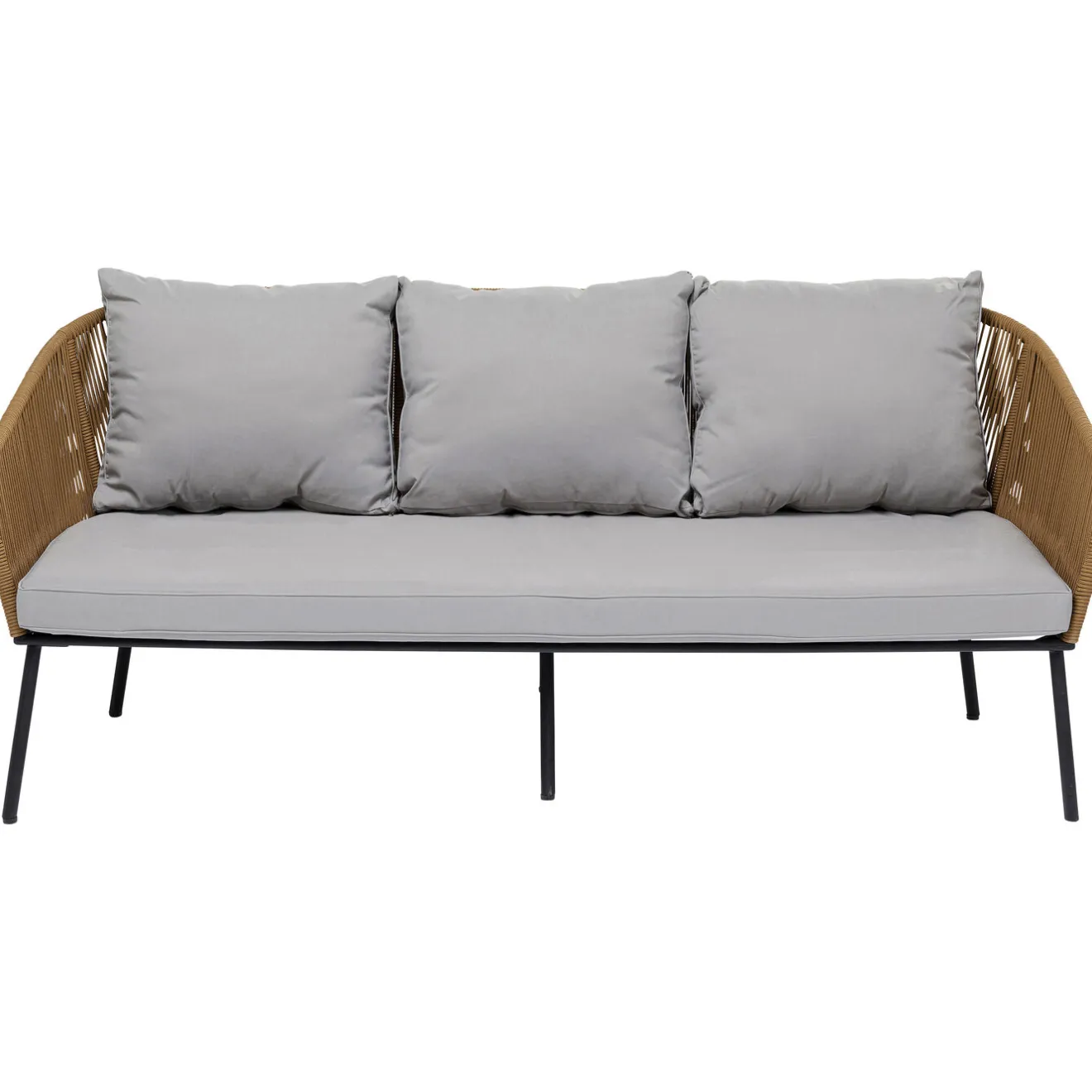 KARE Design Mobilier Lounge|Ensemble De Sieges Elba Nature Cinque (4-Pcs)