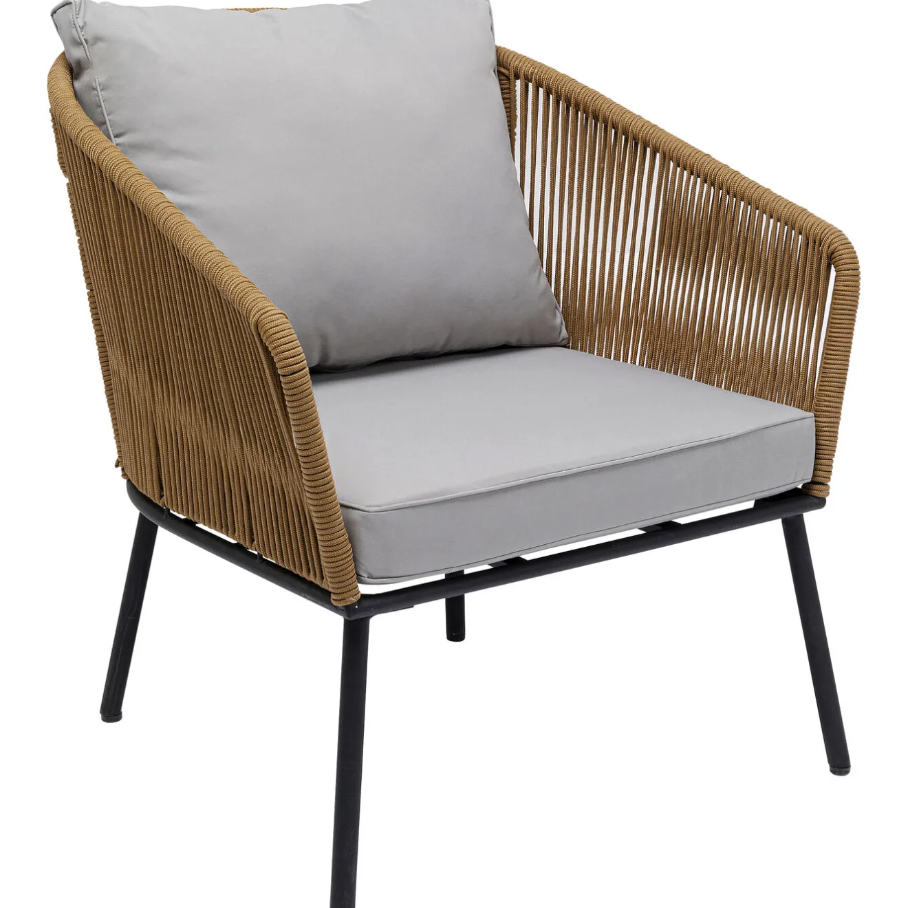 KARE Design Mobilier Lounge|Ensemble De Sieges Elba Nature Cinque (4-Pcs)