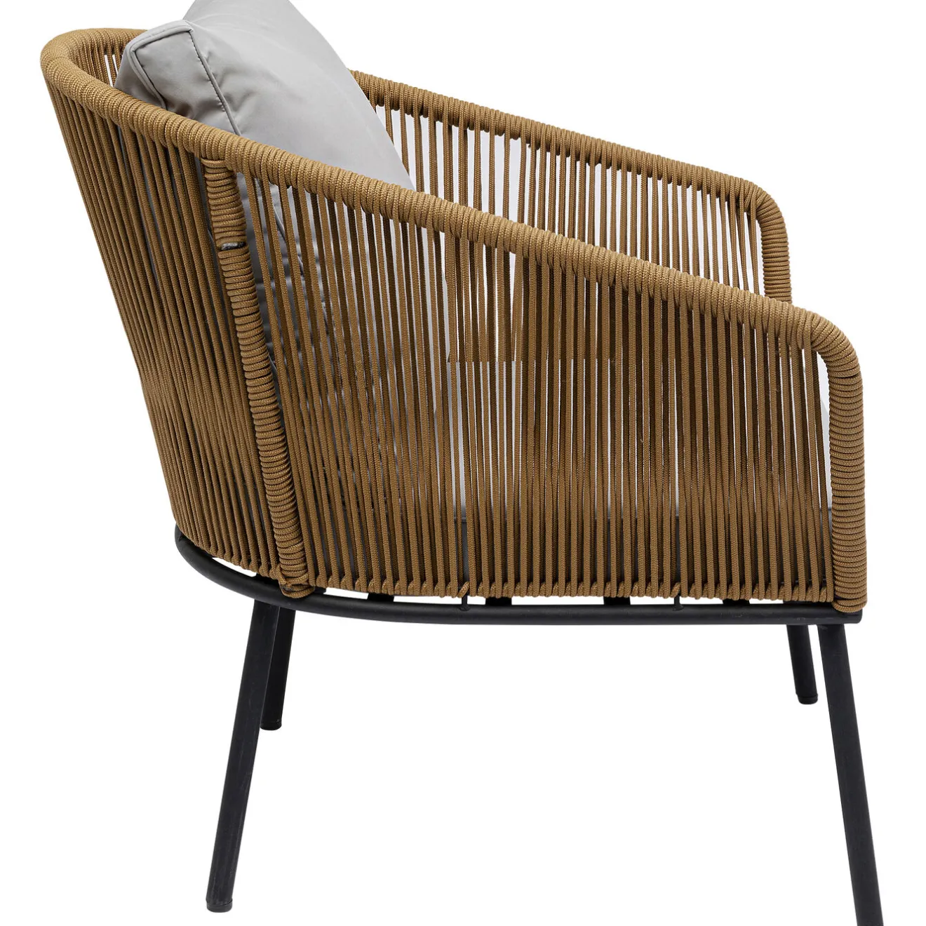 KARE Design Mobilier Lounge|Ensemble De Sieges Elba Nature Cinque (4-Pcs)