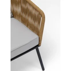 KARE Design Mobilier Lounge|Ensemble De Sieges Elba Nature Cinque (4-Pcs)