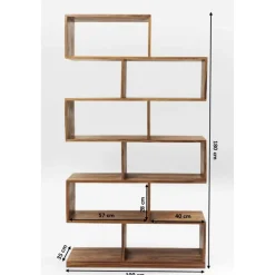 KARE Design Etagères De Séparation|Etagere Authentico Zick Zack 100X180Cm