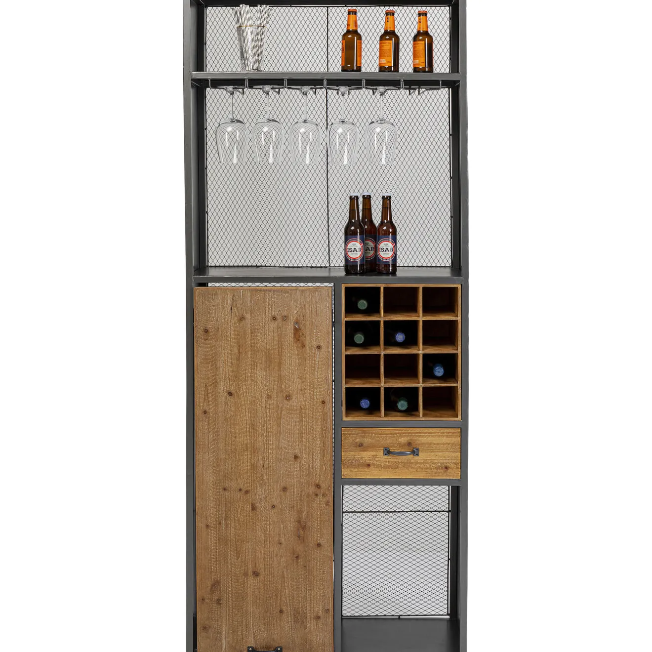 KARE Design Meubles De Bar|Etagere De Bar Vinoteca 80X201Cm