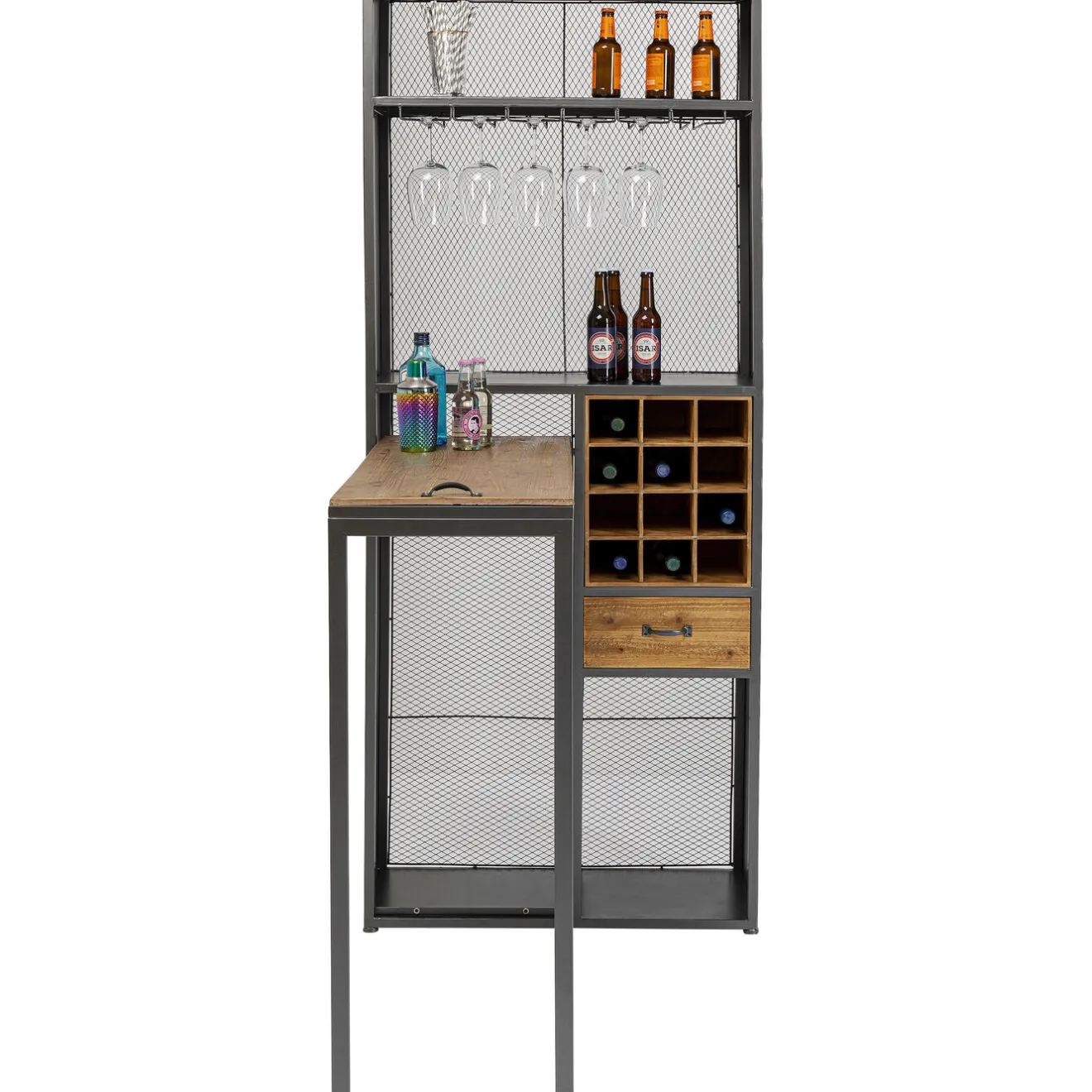 KARE Design Meubles De Bar|Etagere De Bar Vinoteca 80X201Cm