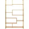 KARE Design Etagères De Séparation|Etagere Loft Dore 115X195Cm