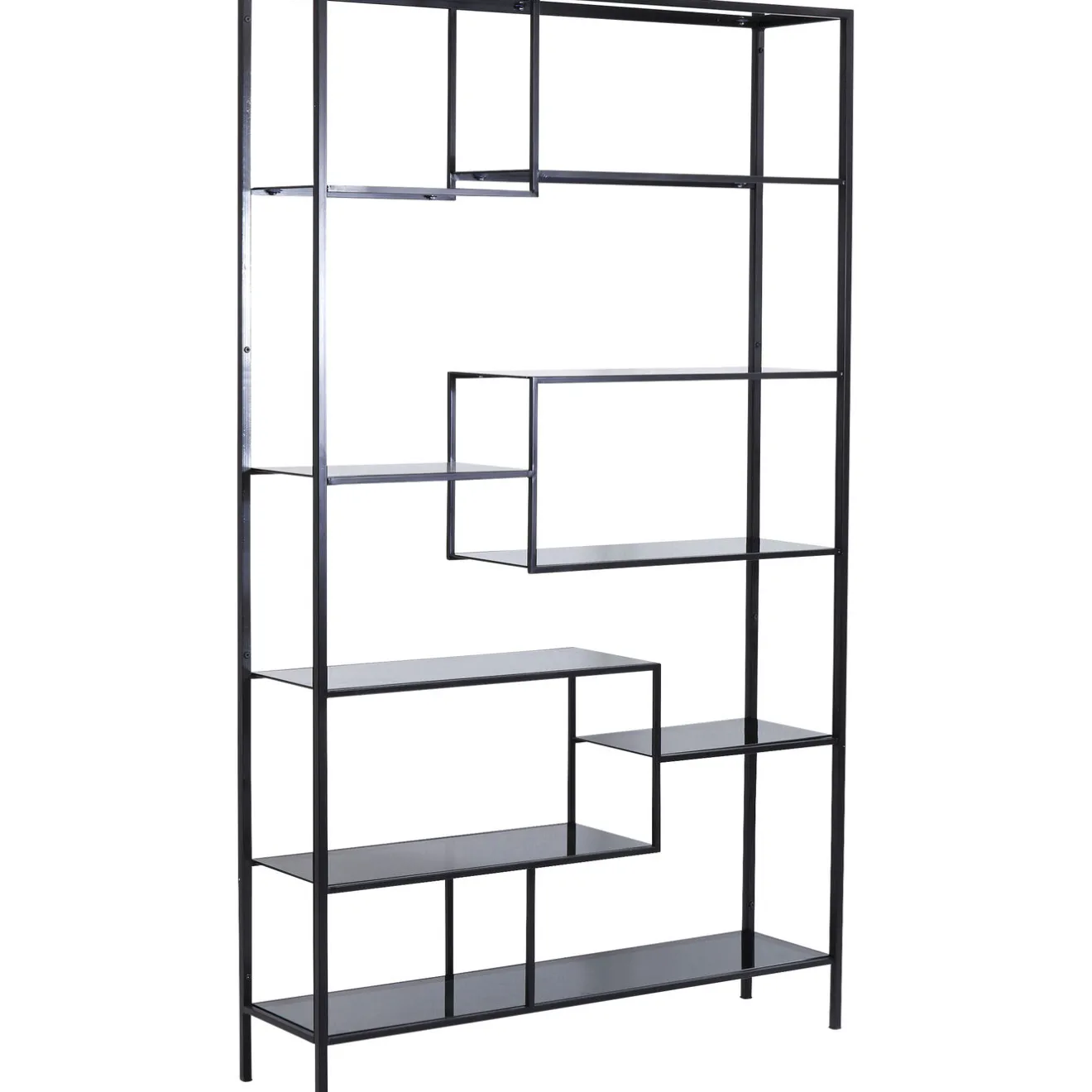 KARE Design Etagères De Séparation|Etagere Loft Noir 115X195Cm