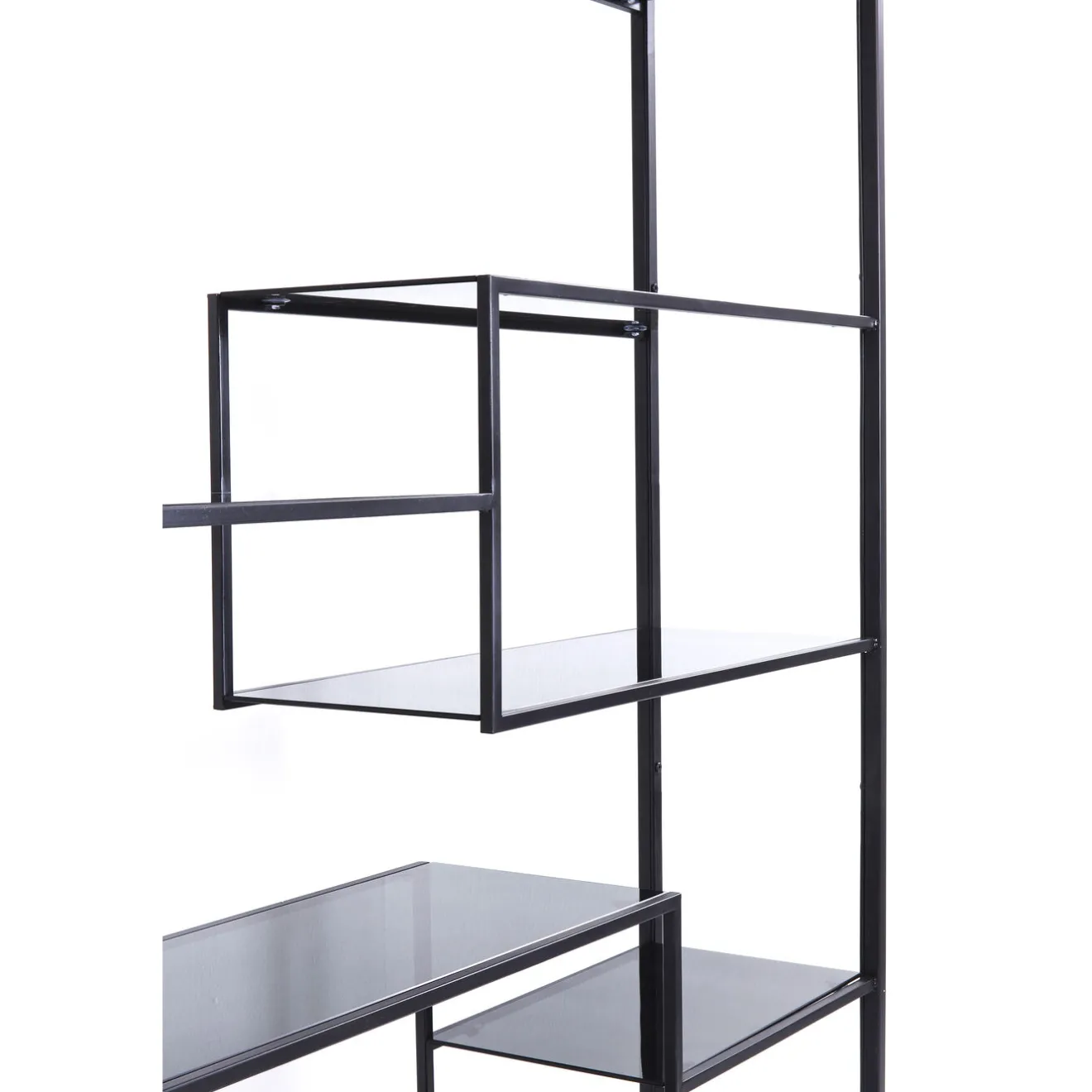 KARE Design Etagères De Séparation|Etagere Loft Noir 115X195Cm