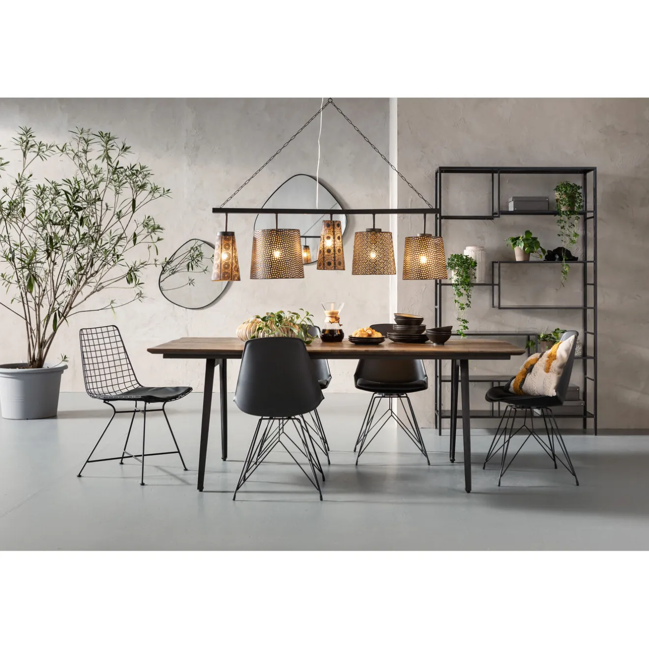 KARE Design Etagères De Séparation|Etagere Loft Noir 115X195Cm