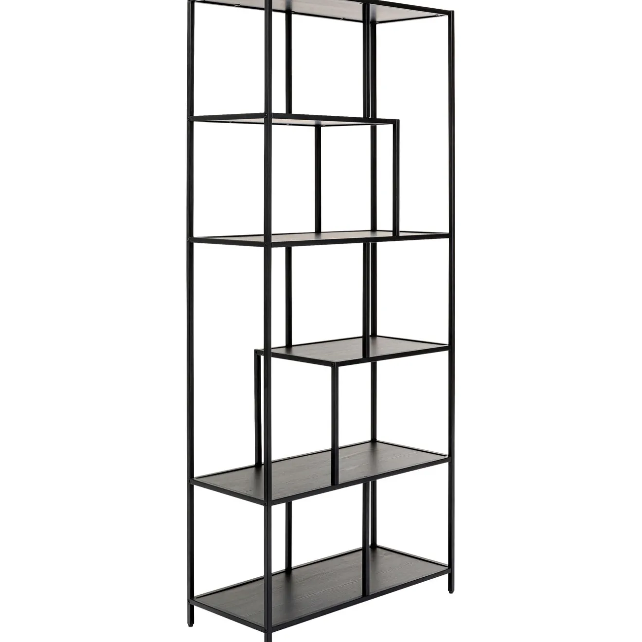 KARE Design Etagères De Séparation|Etagere Loftie Noir 77X185Cm