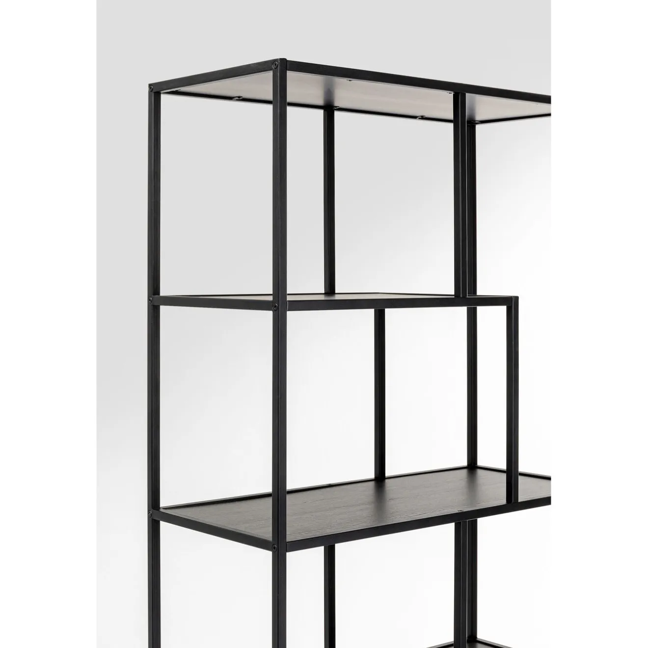 KARE Design Etagères De Séparation|Etagere Loftie Noir 77X185Cm
