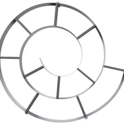 KARE Design Etagères Murales|Etagere Murale Snail Argente-Gris
