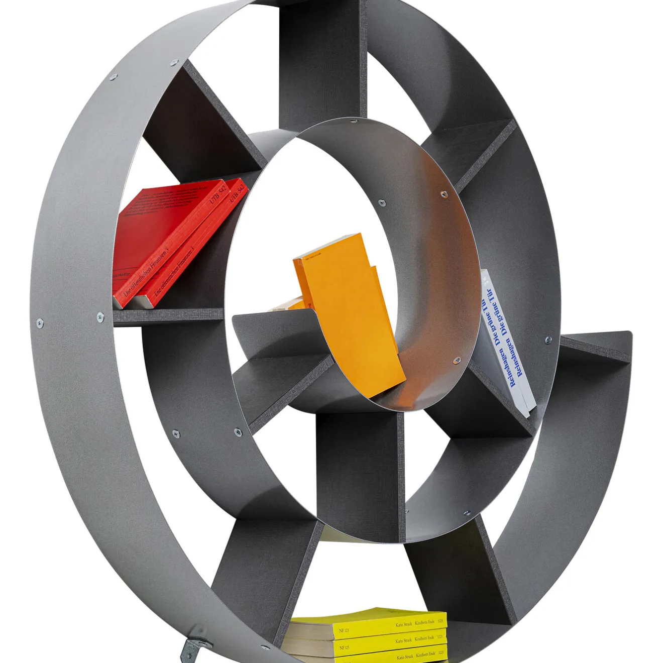 KARE Design Etagères Murales|Etagere Murale Snail Argente-Gris