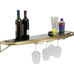 KARE Design Etagères Murales|Etagere Murale Treviso Dore 120X10Cm