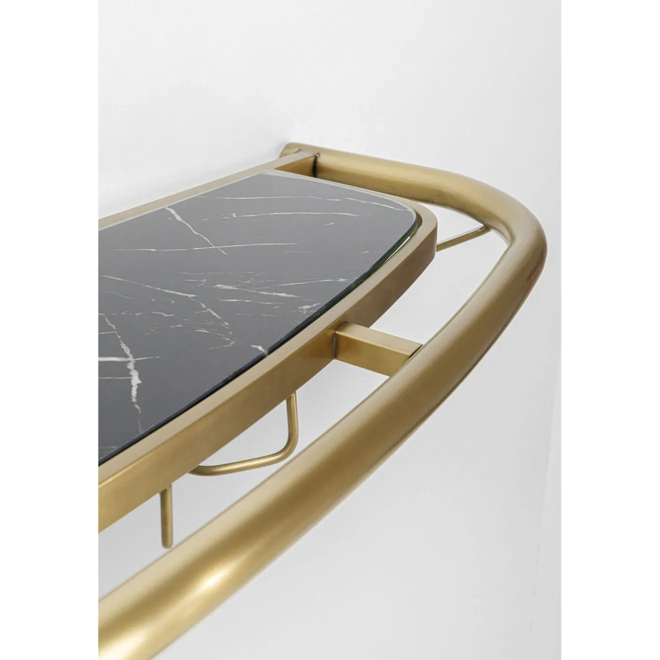 KARE Design Etagères Murales|Etagere Murale Treviso Dore 120X10Cm