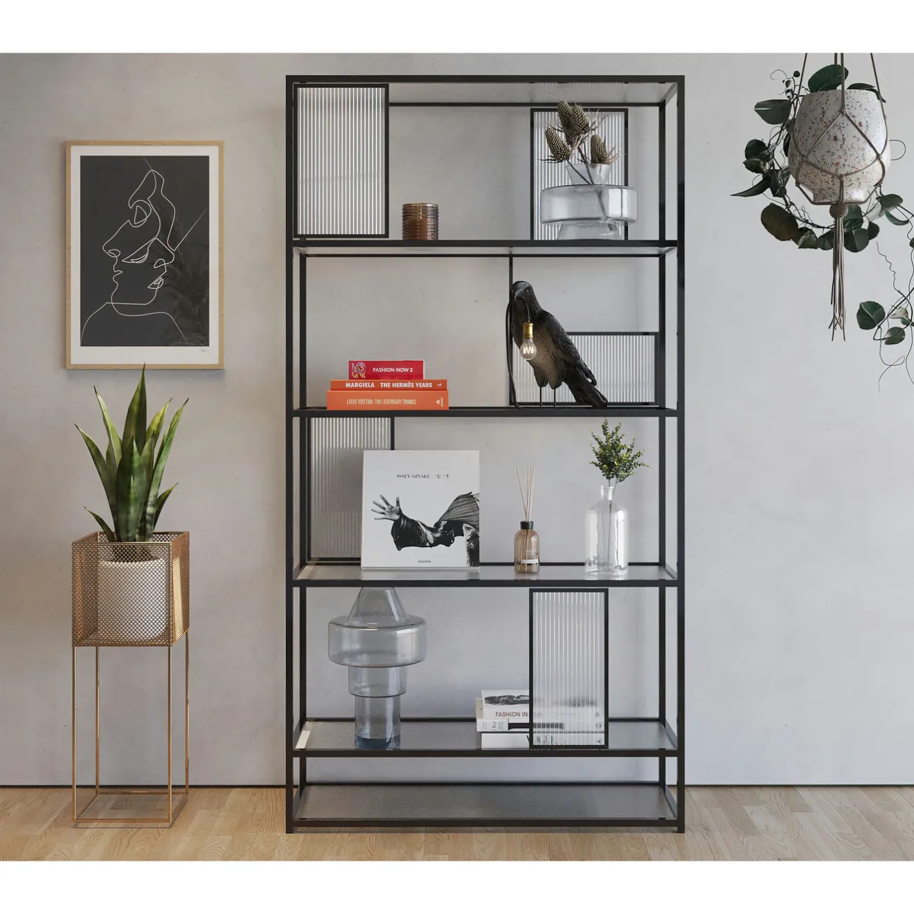 KARE Design Etagères De Séparation|Etagere Skyler 115X195Cm