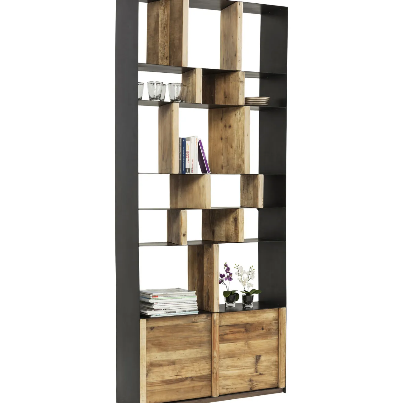 KARE Design Etagères De Séparation|Etagere Storm 2-Portes 100X234Cm