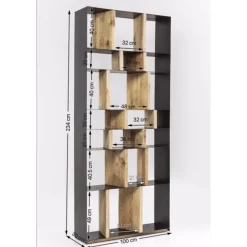 KARE Design Etagères De Séparation|Etagere Storm 100X234Cm