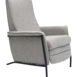 KARE Design Fauteuils Relax|Fauteil Relax Lazy Gris