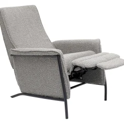 KARE Design Fauteuils Relax|Fauteil Relax Lazy Gris