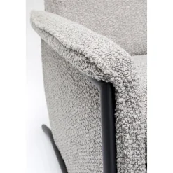 KARE Design Fauteuils Relax|Fauteil Relax Lazy Gris