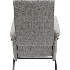 KARE Design Fauteuils Relax|Fauteil Relax Lazy Gris