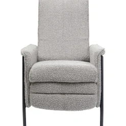 KARE Design Fauteuils Relax|Fauteil Relax Lazy Gris