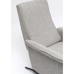 KARE Design Fauteuils Relax|Fauteil Relax Lazy Gris