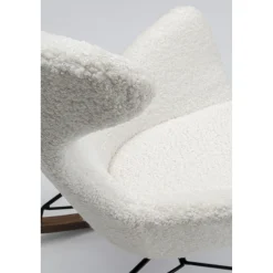 KARE Design Fauteuils À Bascule|Fauteuil À Bascule Balance Blanc