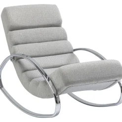 KARE Design Fauteuils À Bascule|Fauteuil À Bascule Manhattan Grey Beige
