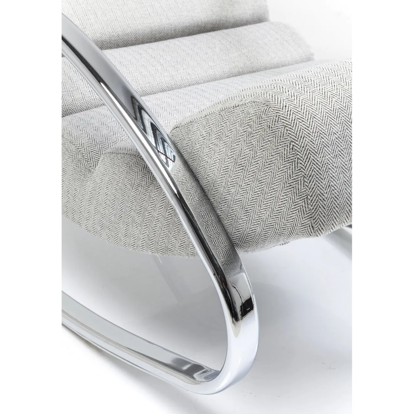 KARE Design Fauteuils À Bascule|Fauteuil À Bascule Manhattan Grey Beige