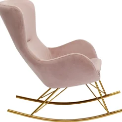 KARE Design Fauteuils À Bascule|Fauteuil A Cascule Oslo Rose