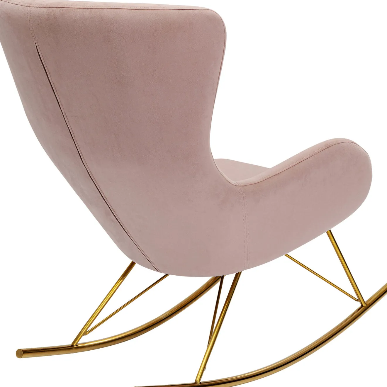 KARE Design Fauteuils À Bascule|Fauteuil A Cascule Oslo Rose