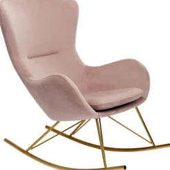 KARE Design Fauteuils À Bascule|Fauteuil A Cascule Oslo Rose
