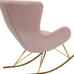 KARE Design Fauteuils À Bascule|Fauteuil A Cascule Oslo Rose