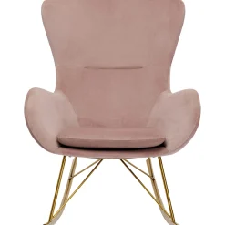 KARE Design Fauteuils À Bascule|Fauteuil A Cascule Oslo Rose