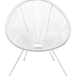 KARE Design Mobilier Lounge|Fauteuil Acapulco Blanc
