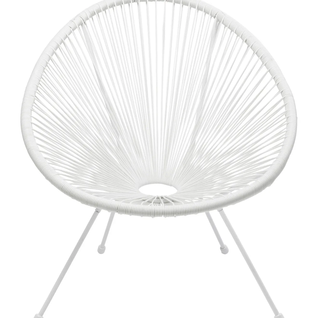 KARE Design Mobilier Lounge|Fauteuil Acapulco Blanc