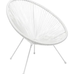 KARE Design Mobilier Lounge|Fauteuil Acapulco Blanc