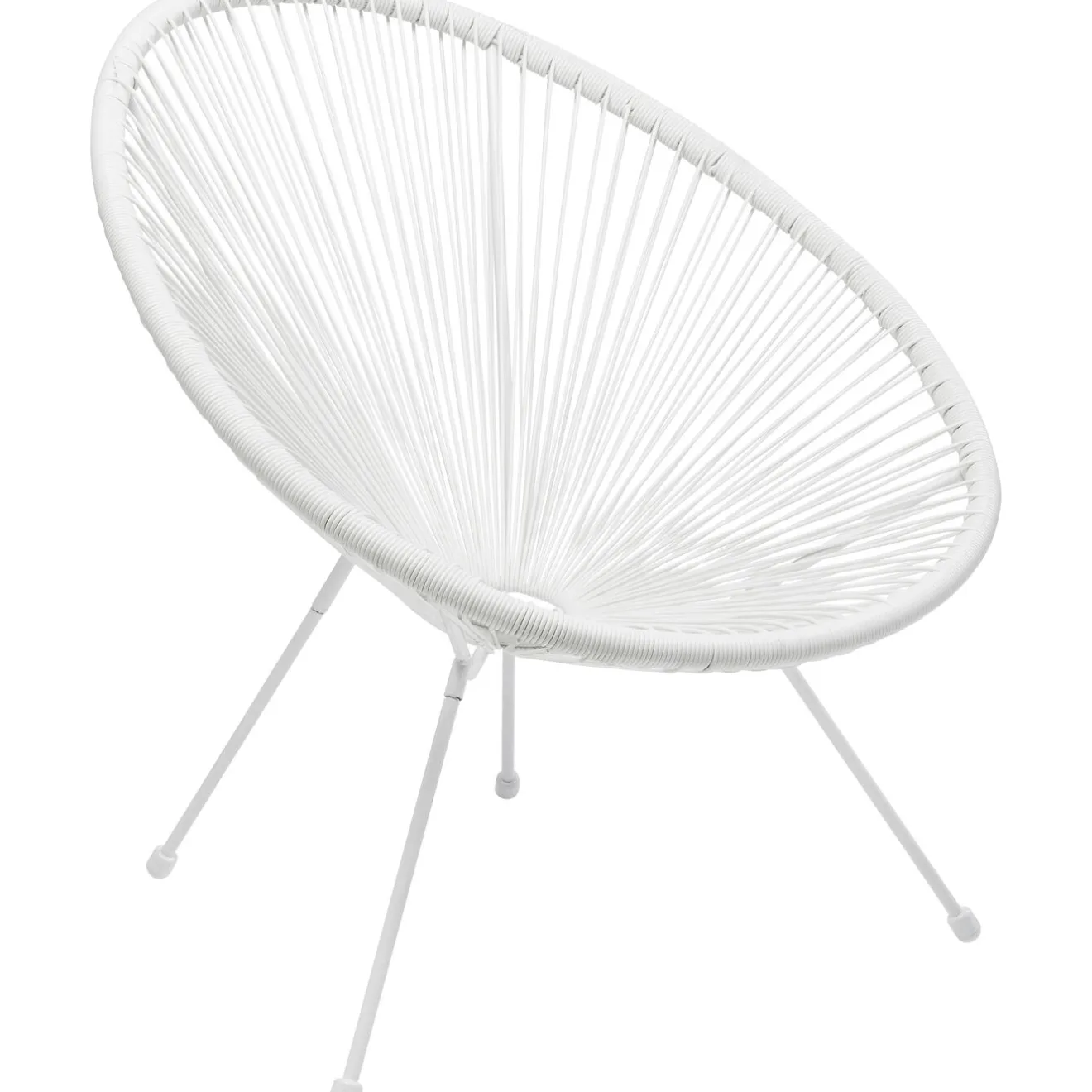 KARE Design Mobilier Lounge|Fauteuil Acapulco Blanc